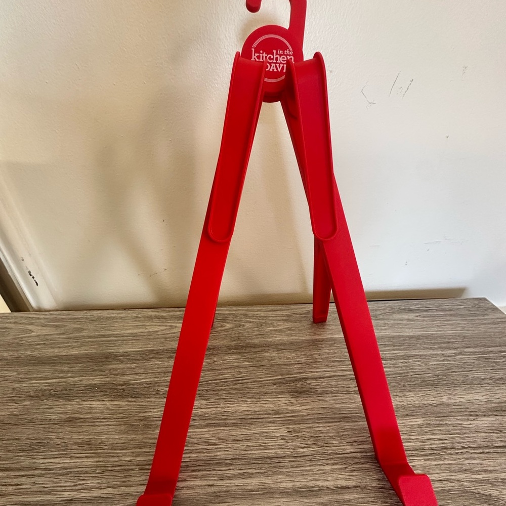 Red Kitchen Cookbook Stand
